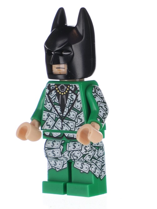 coltlbm21 Lego Figure Dollar Bill Tuxedo Batman 