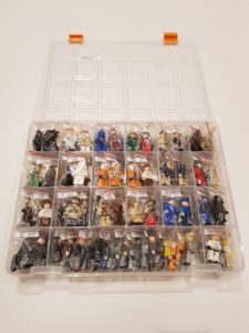 Box full off LEGO® Minifigures™