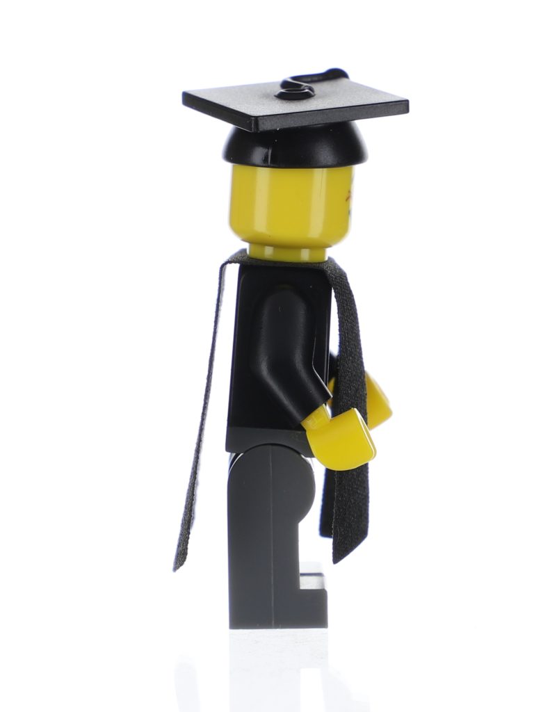 graduate minifigure