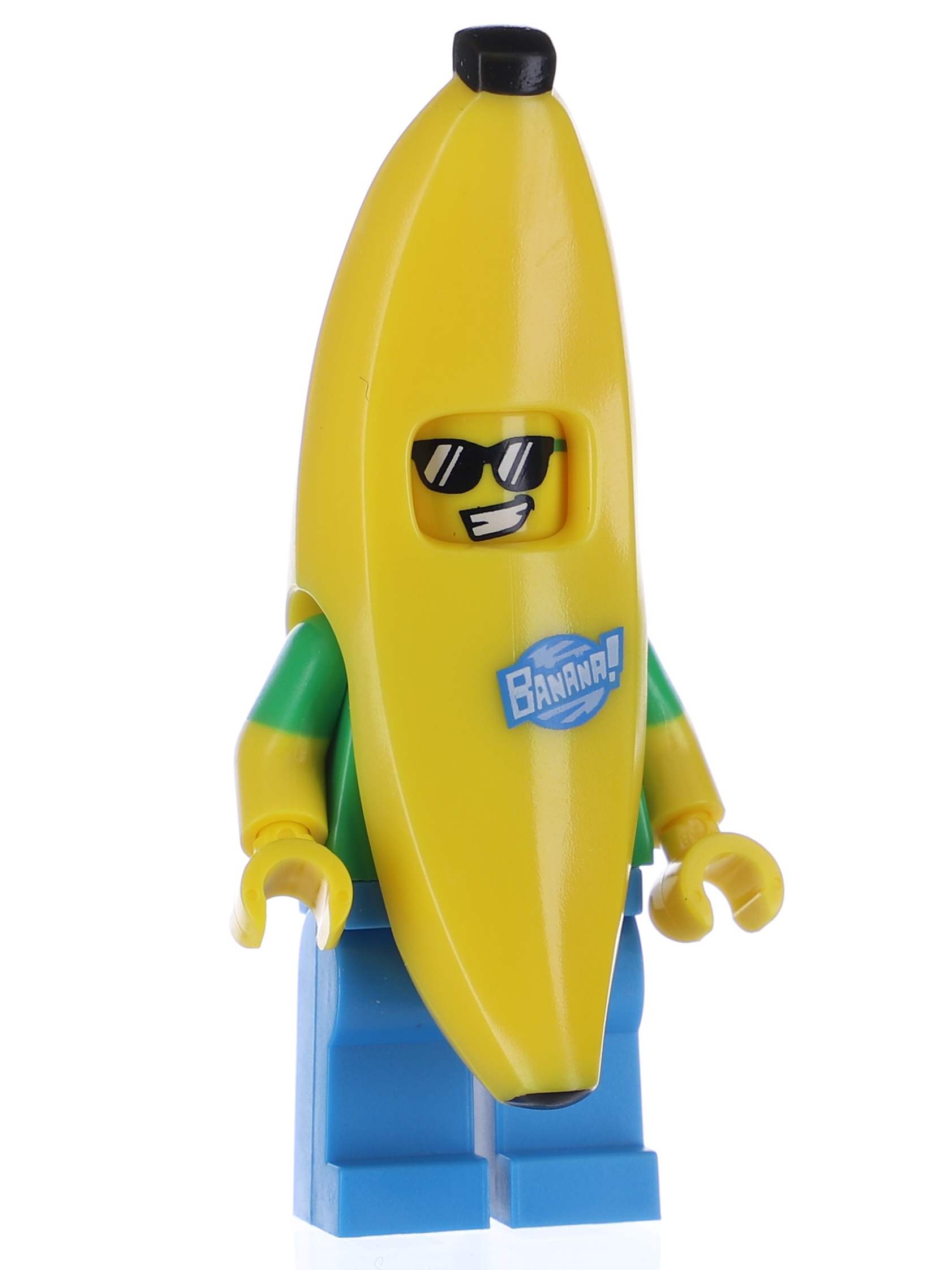 lego minifigure banana man