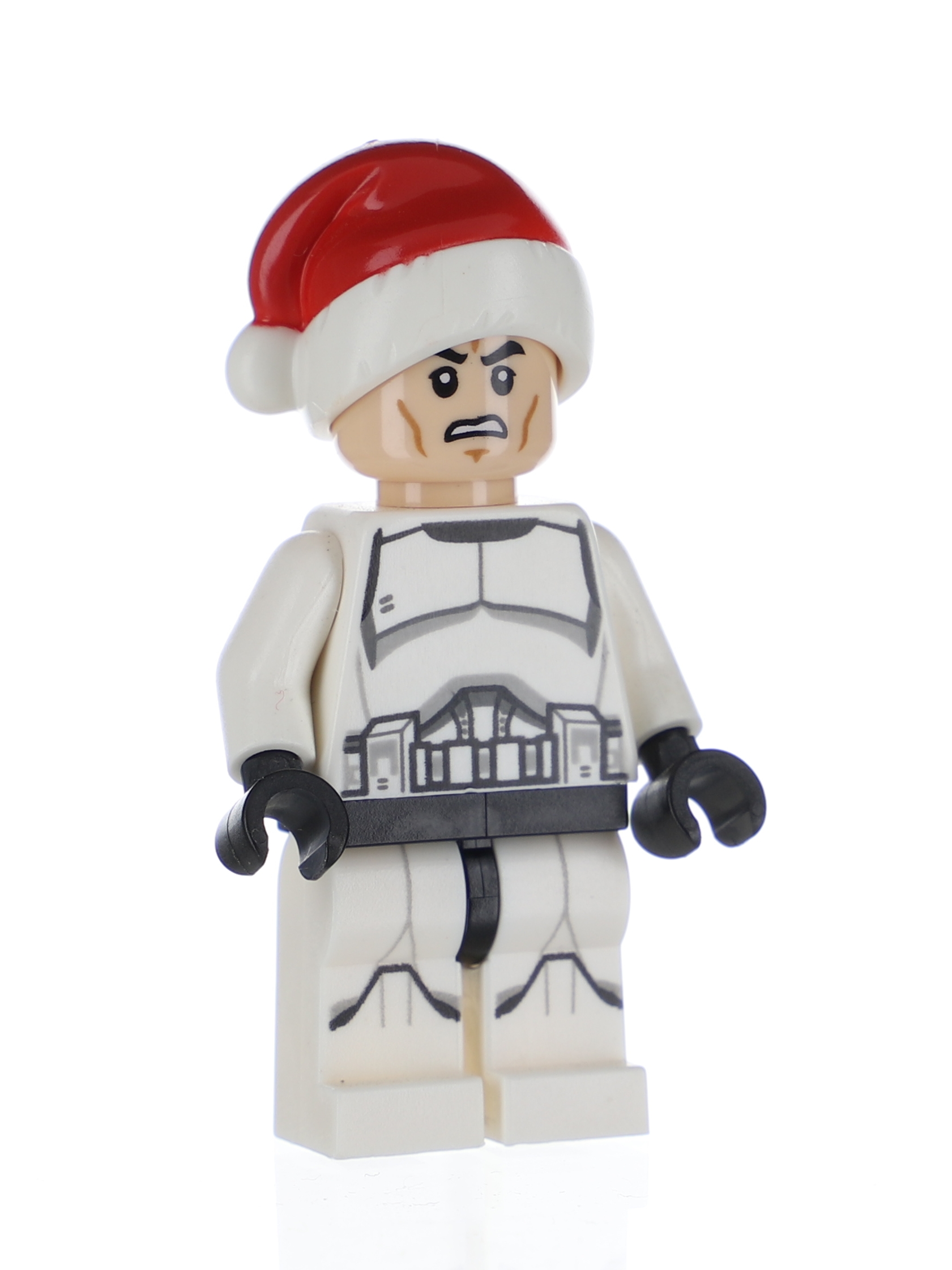CLONE TROOPER & SANTA HAT FIGURE LEGO STAR WARS 75056-2014 NEW RARE 