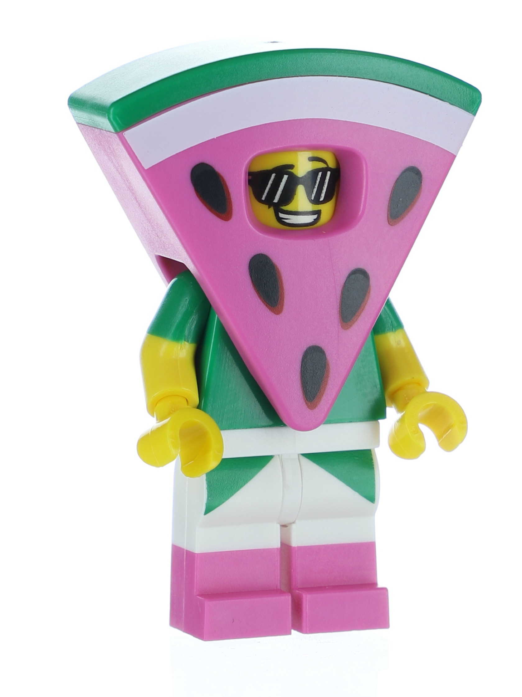 Water Melon Guy Custom Lego Mini Figure watermelon suit man Toy Brand New UK 